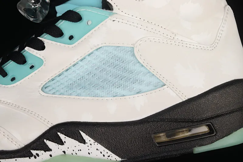 All categories Air Jordan Jordan series basketball shoes Air Jordan 5 G version Air Jordan 5 "Island Green" AJ5 Joe 5 Snow Leopard 3M Reflective Guo Ailun's same style CN2932-100